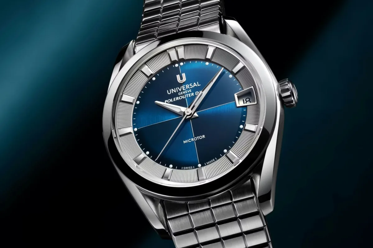 New Universal Genève Polerouter collection showcase