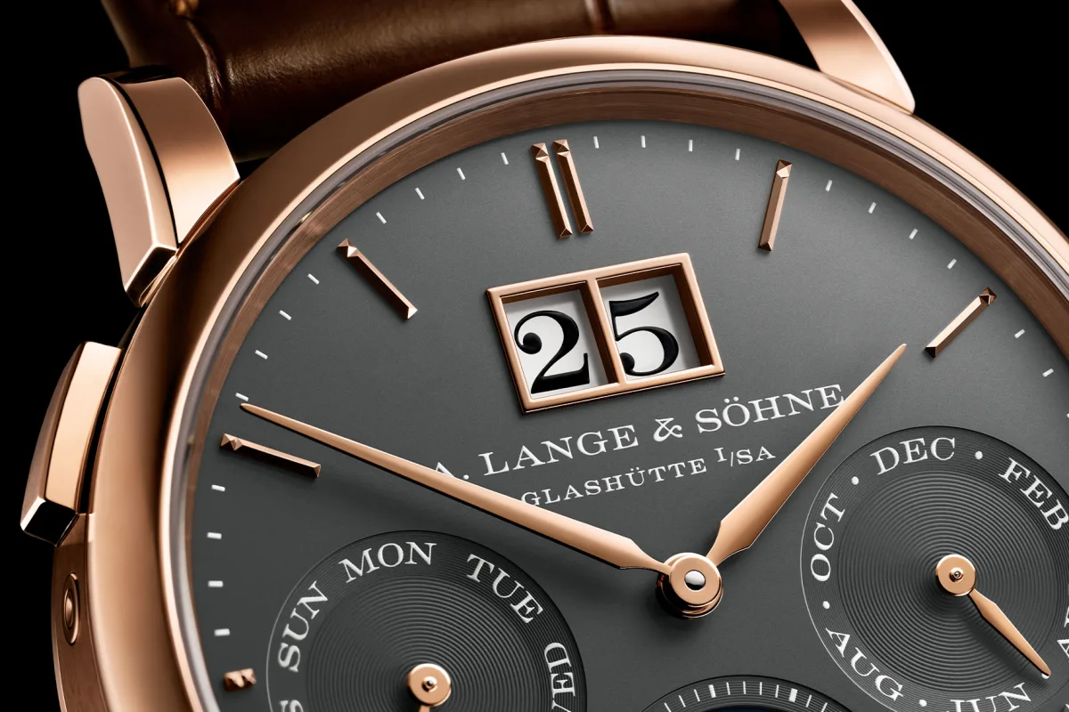 A. Lange & Söhne Saxonia Annual Calendar watch case