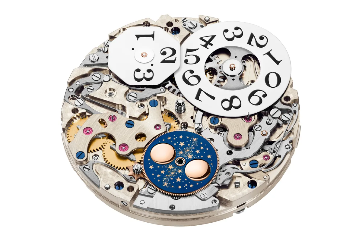 Saxonia Annual Calendar leather strap