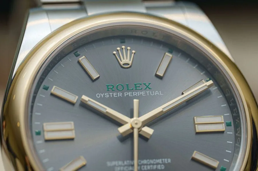 Rolex caliber 3230 movement in Oyster Perpetual 'Oyster 100'