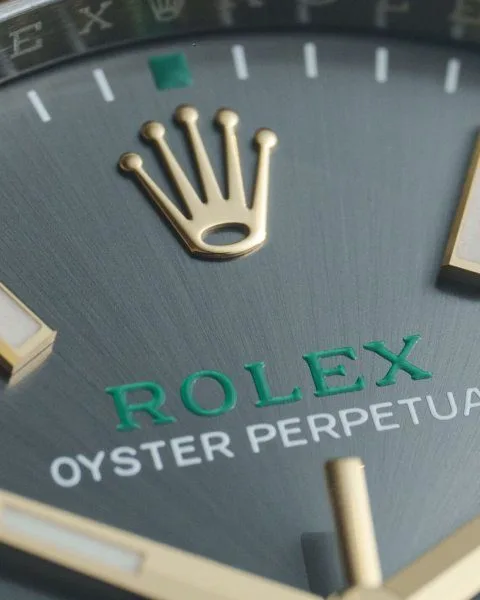 Overall view of Rolex Oyster Perpetual 41 'Oyster 100'
