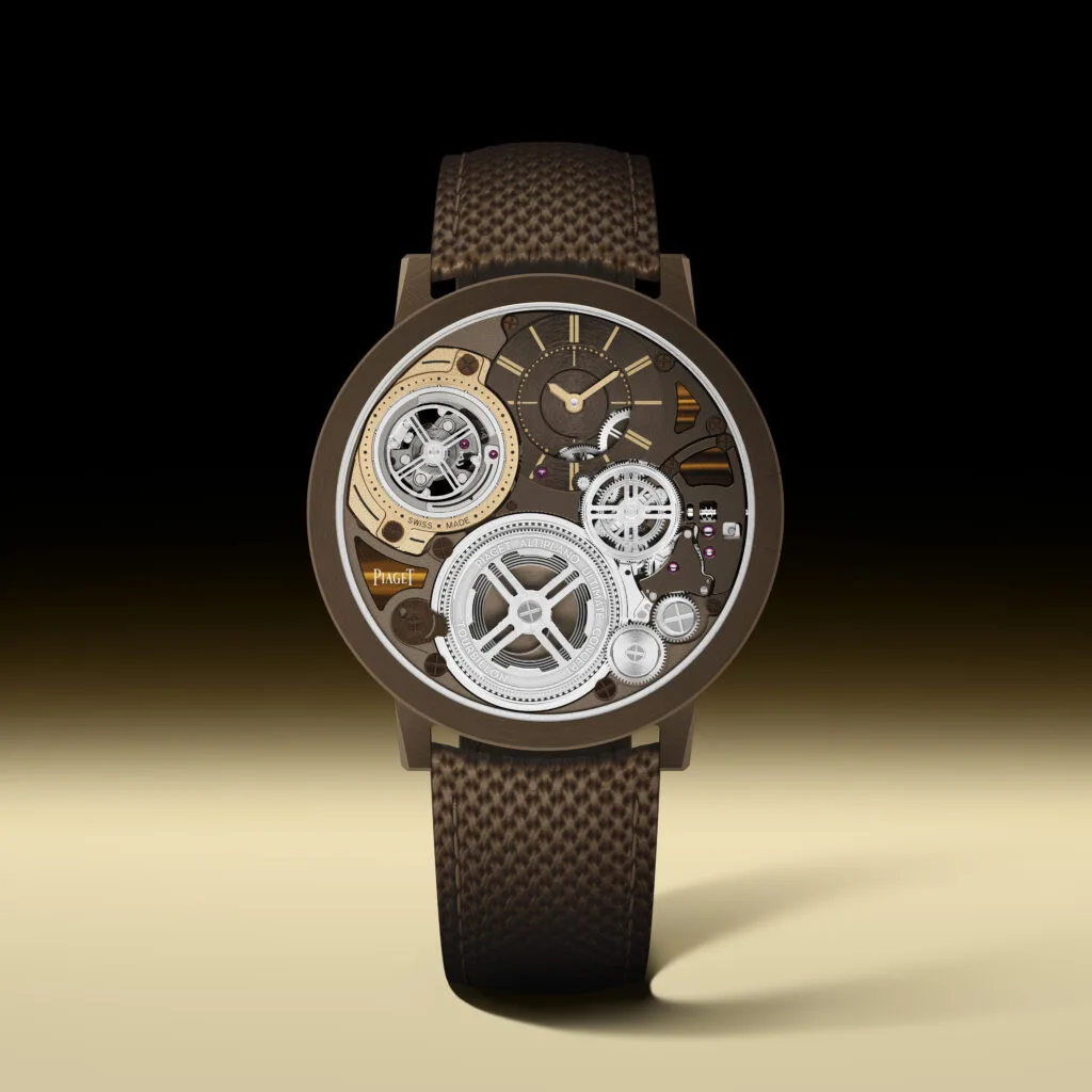 Altiplano Ultimate Concept Tourbillon with tiger's eye dial