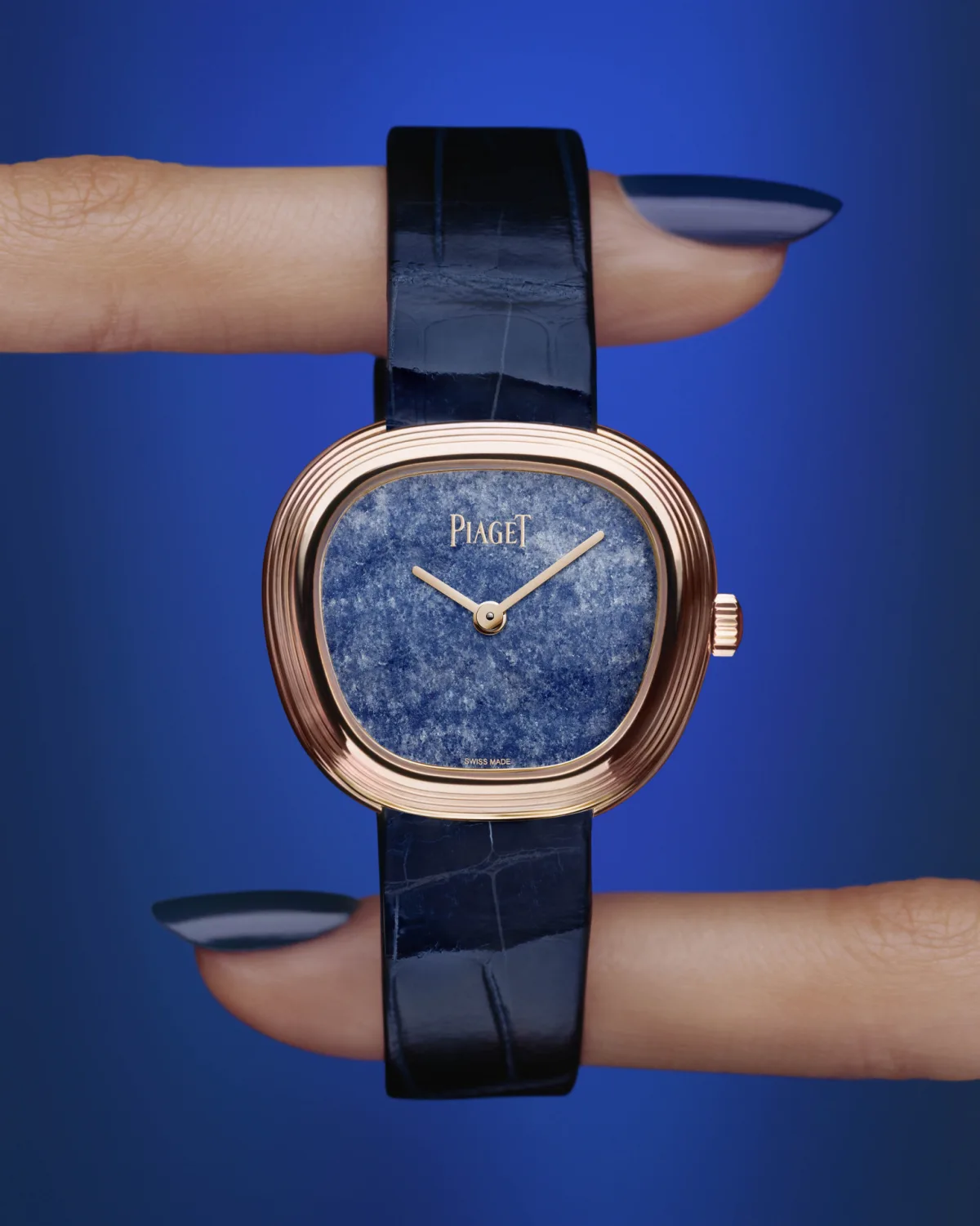 Piaget Sixtie with alligator leather strap