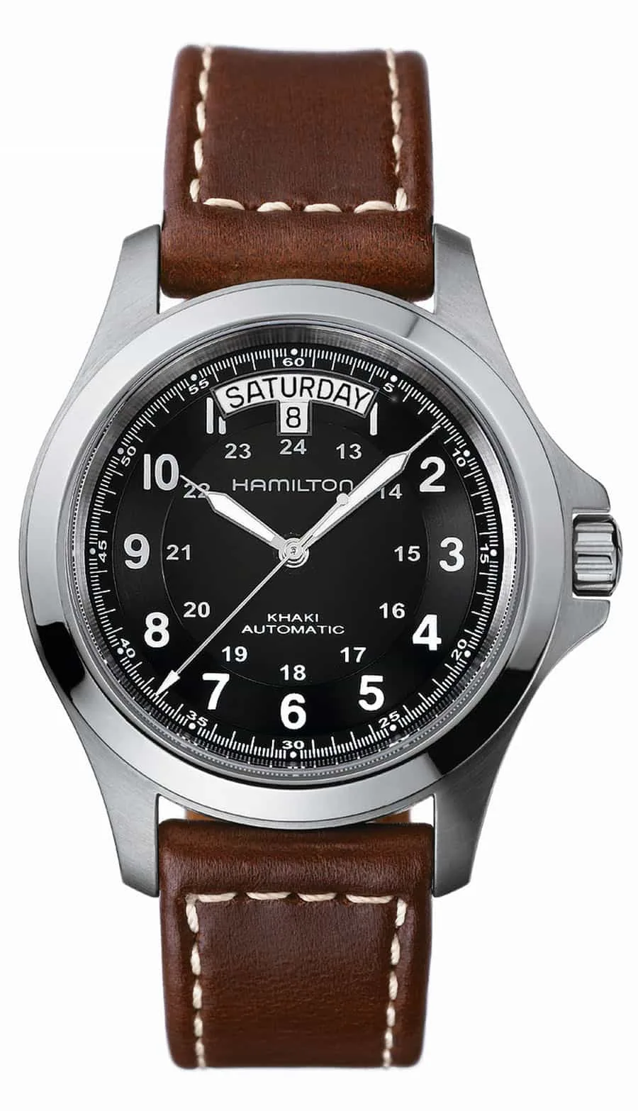 Hamilton Khaki Field King Day-Date Automatic watch front view