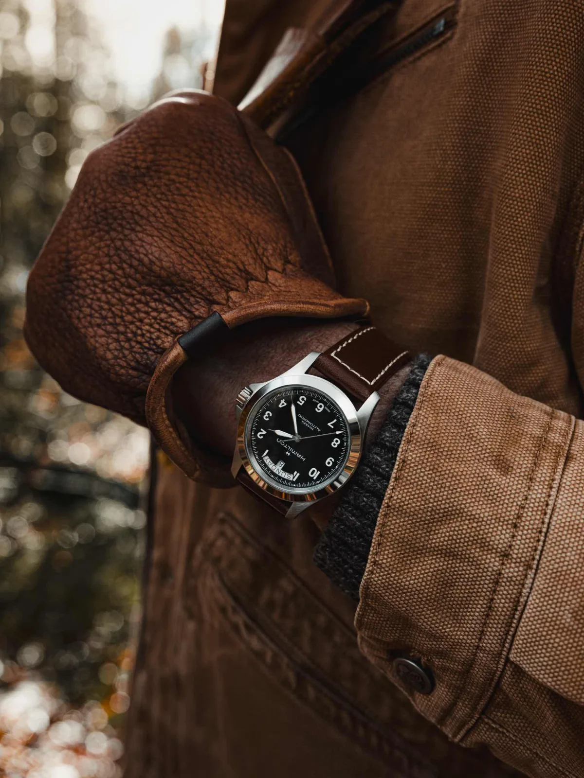 Hamilton Khaki Field King Day-Date Automatic simplified dial