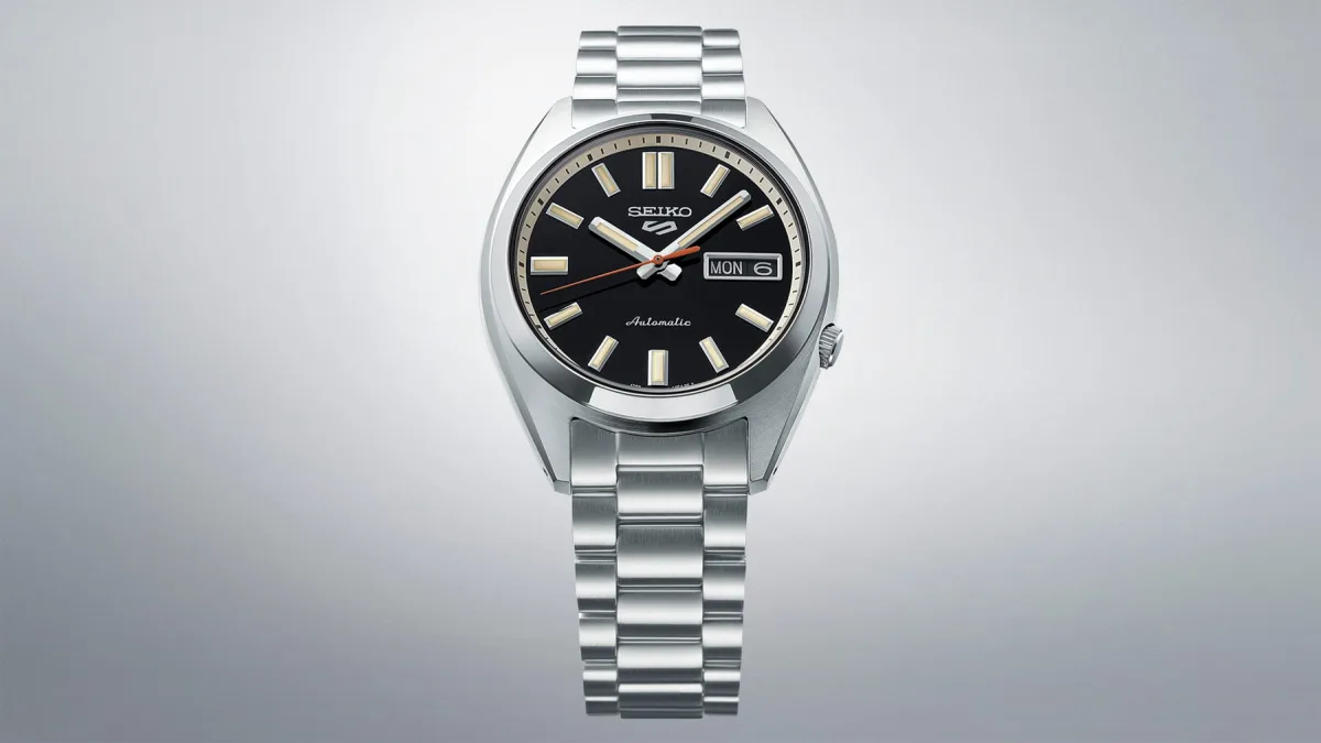 Seiko 5 Sports on wrist
