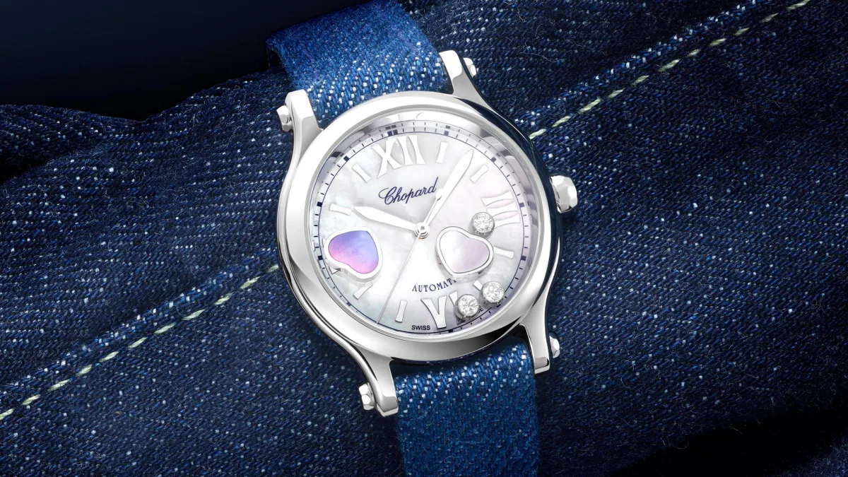 Chopard Happy Hearts in Lucent Steel watch
