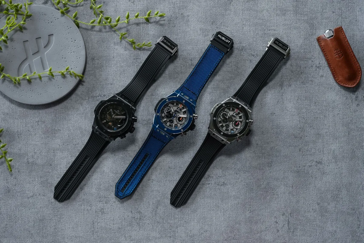 Hublot Big Bang Reloaded watch displayed at Baselworld 2005