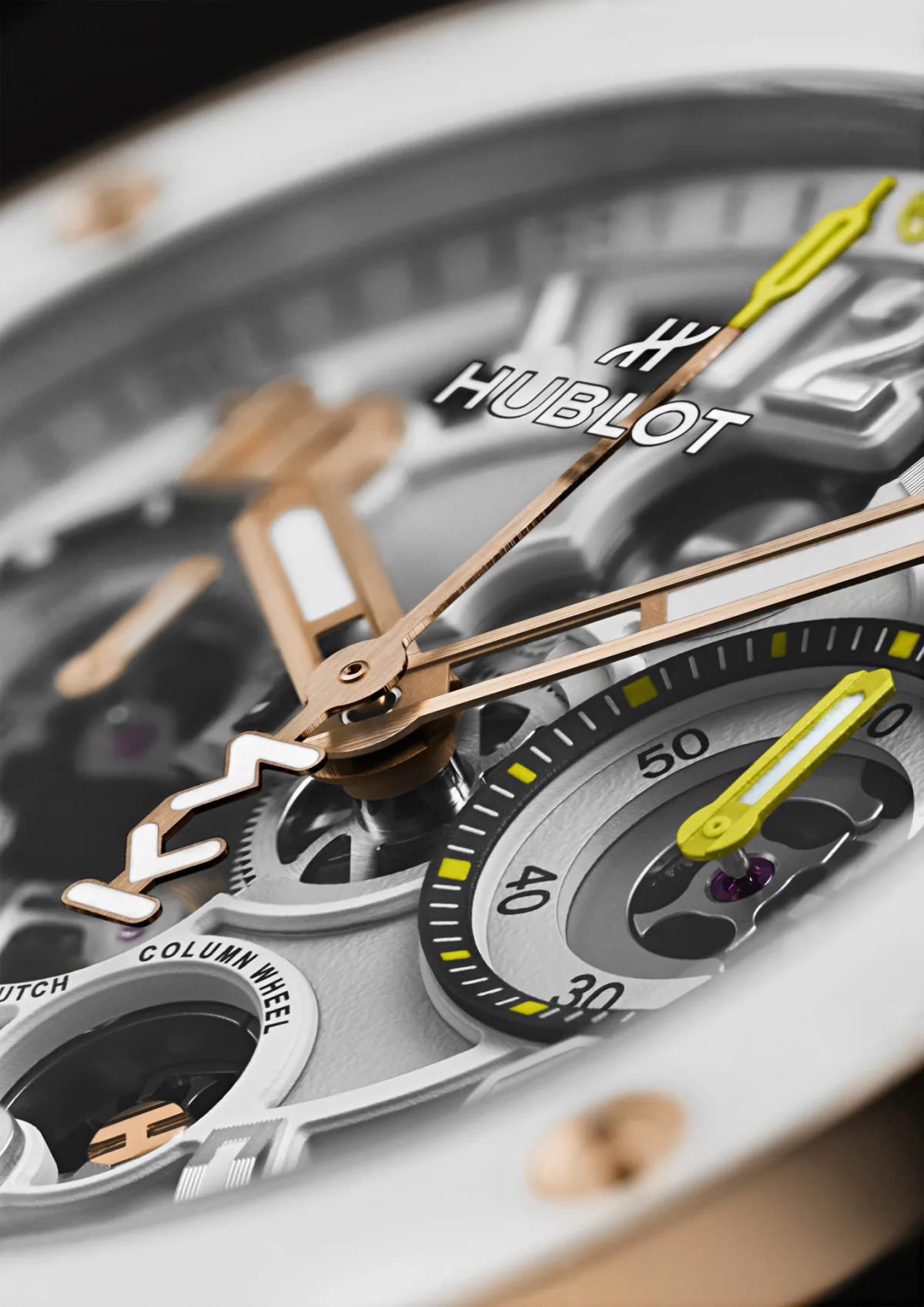 Hublot Big Bang watch celebrating Mbappé's first goal