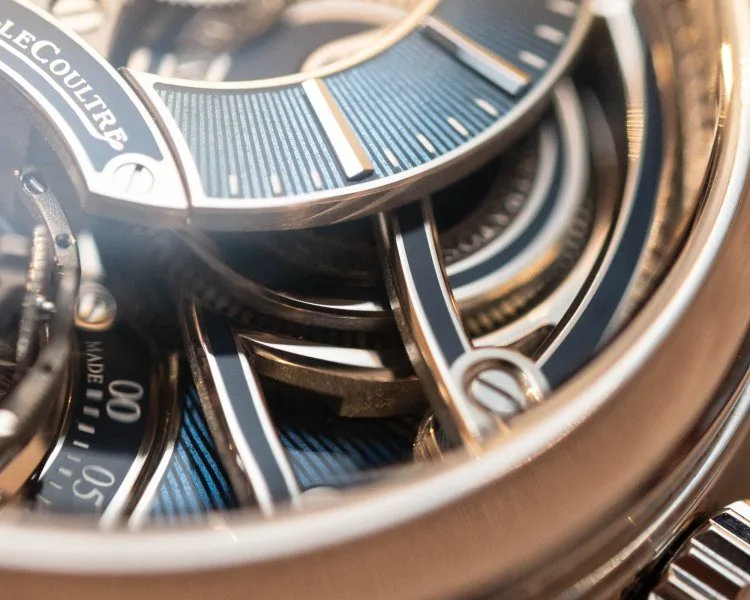 Platinum case of the limited edition watch