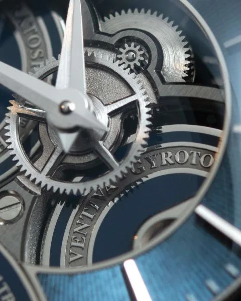 Gyrotourbillon mechanism details