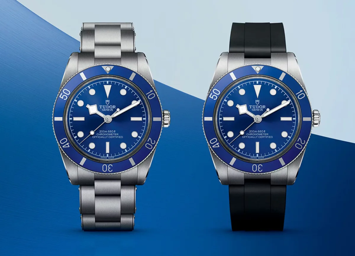 Tudor Black Bay 54 'Blue' with sapphire blue dial