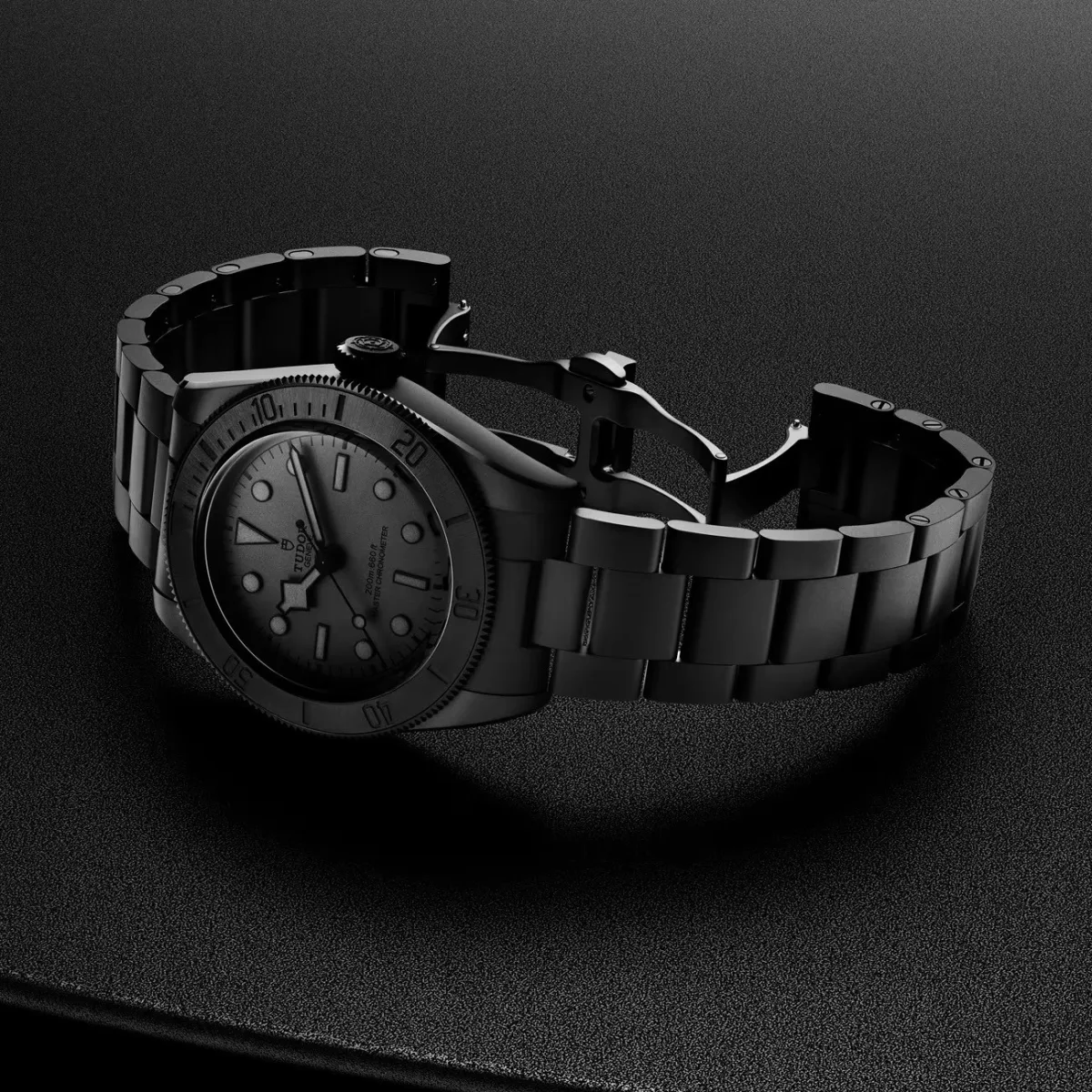 Tudor Black Bay Ceramic featuring a ceramic bracelet