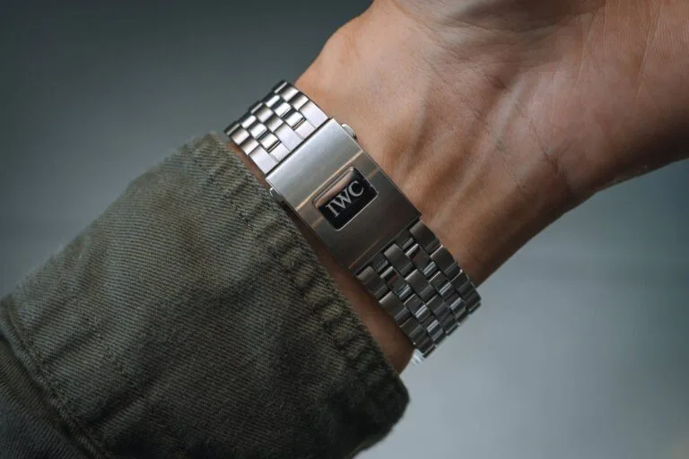 IWC ProSet gold version with green dial