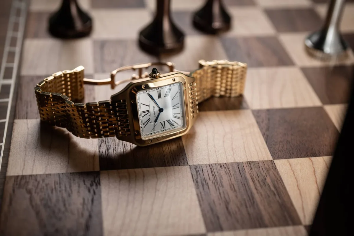 Cartier Santos-Dumont watches showcased at Watches and Wonders 2026