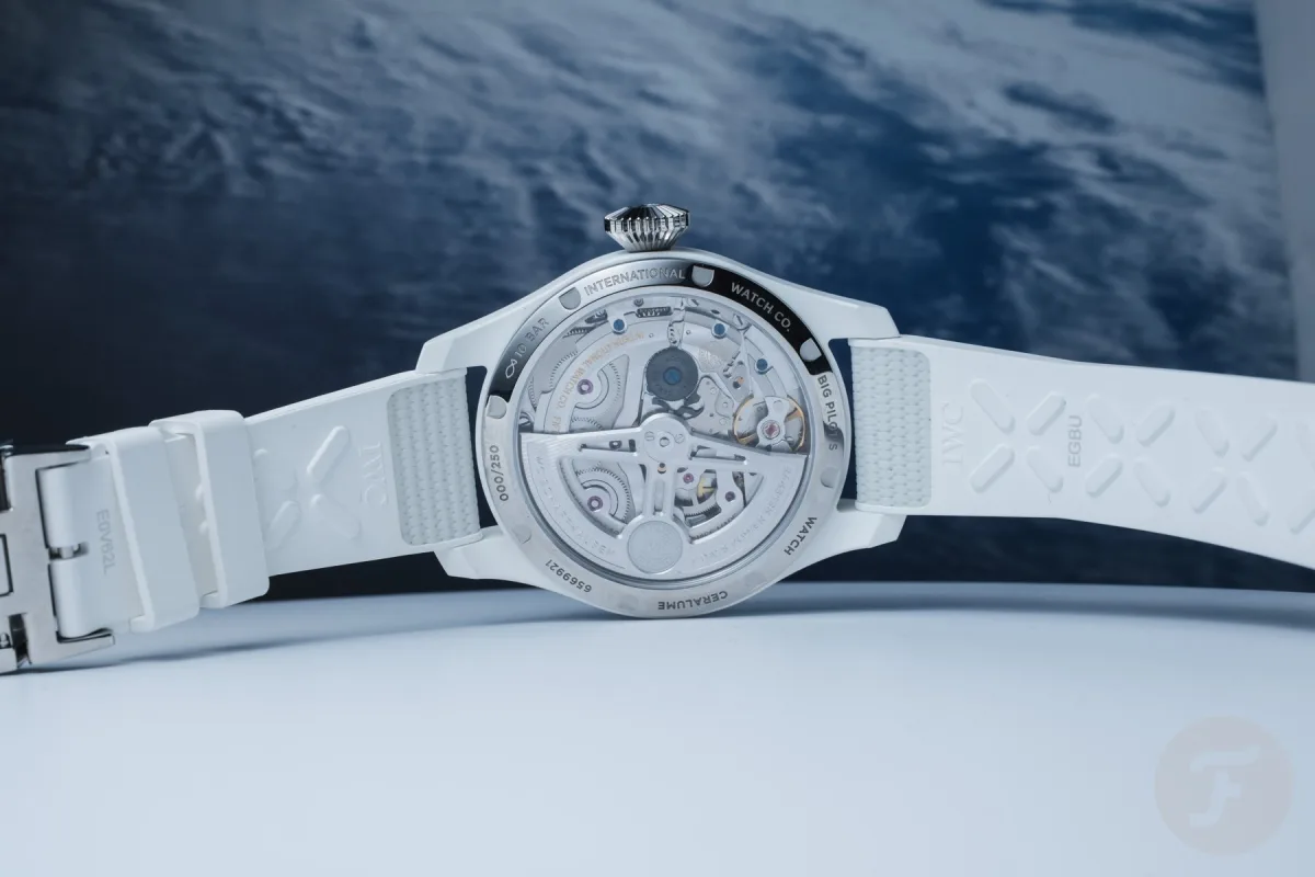 IWC Big Pilot’s Watch movement detail