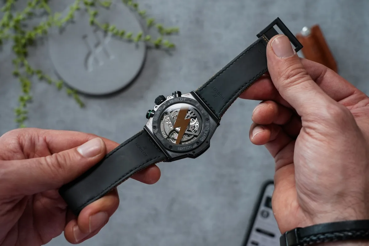 Dial of Hublot Big Bang Reloaded Bolt watch