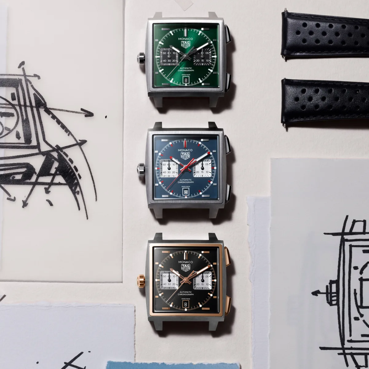 TAG Heuer Monaco Chronograph model showcase