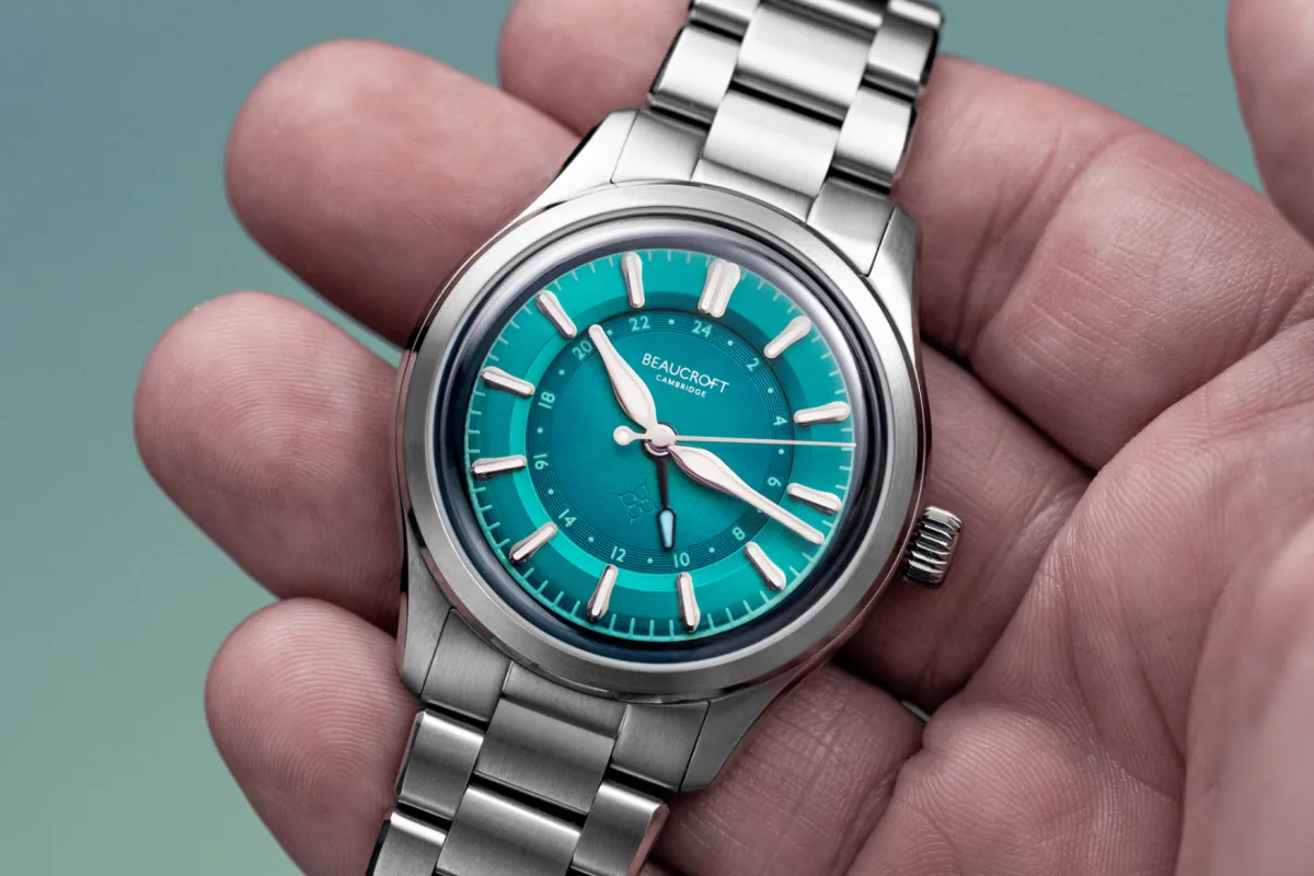 Beaucroft Contour GMT stainless steel case