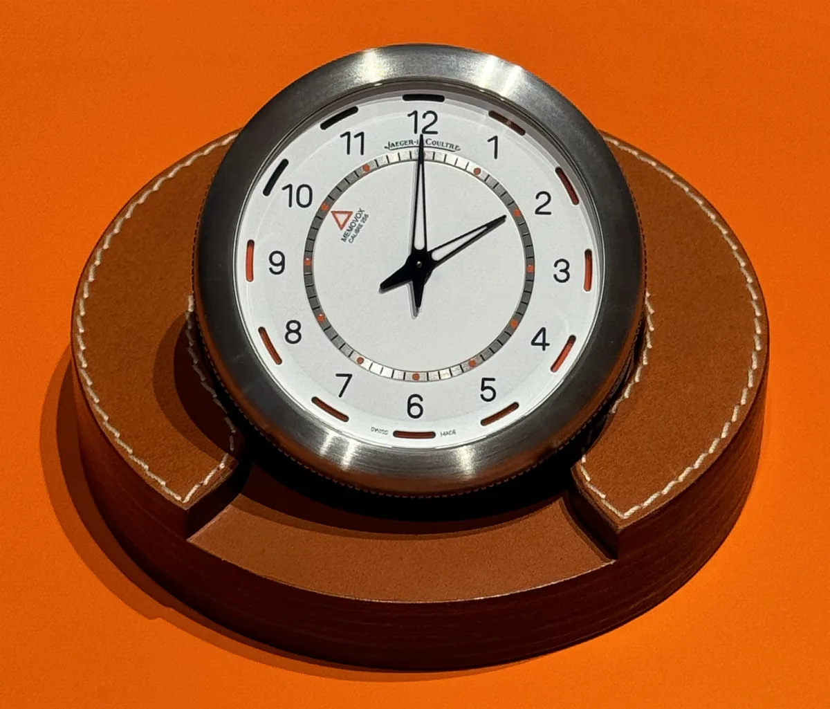 Memovox Travel Clock by Marc Newson with titanium case