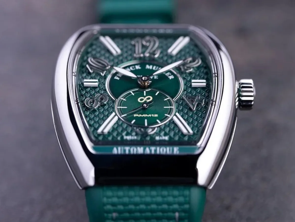 35 mm stainless steel Franck Muller Vanguard watch