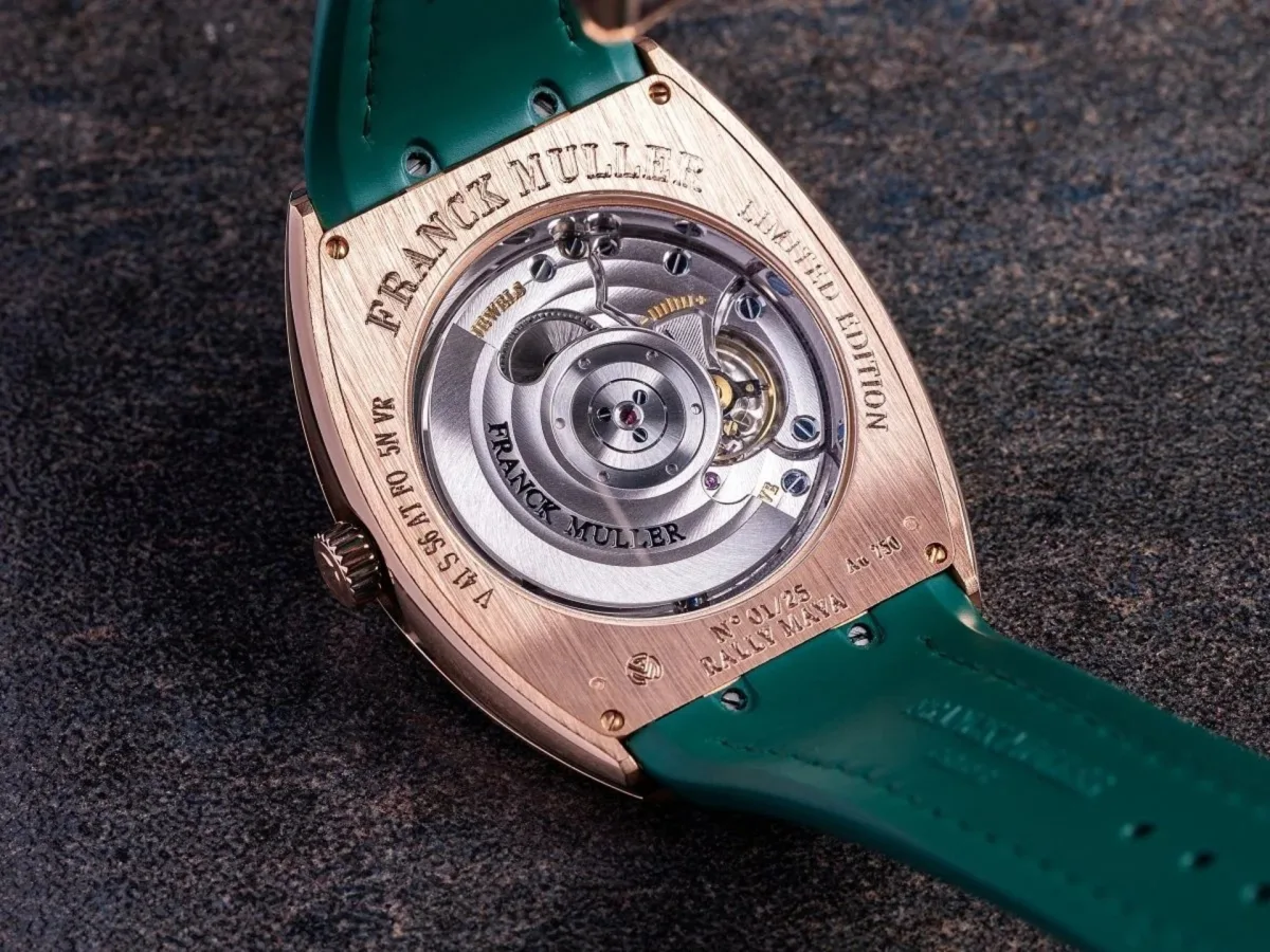41 mm stainless steel Franck Muller Vanguard watch