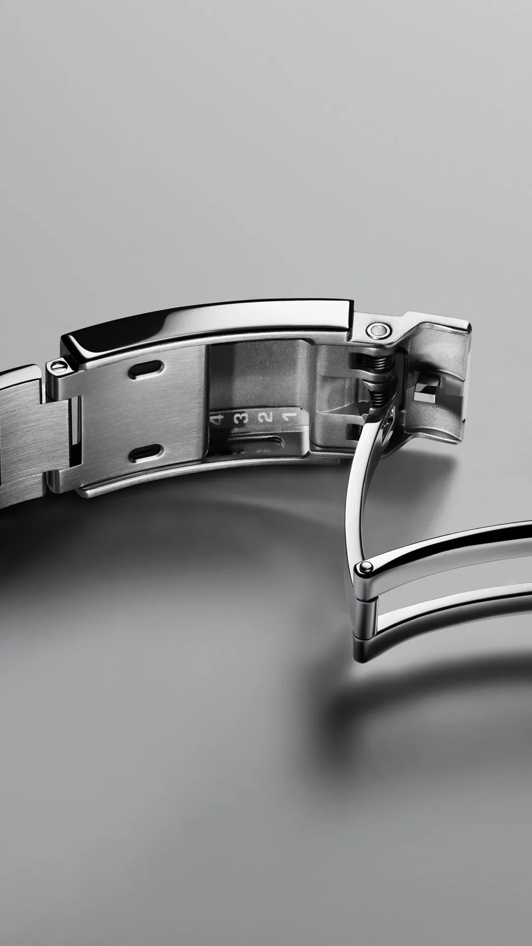 Components of Zenith's patented clasp mechanism