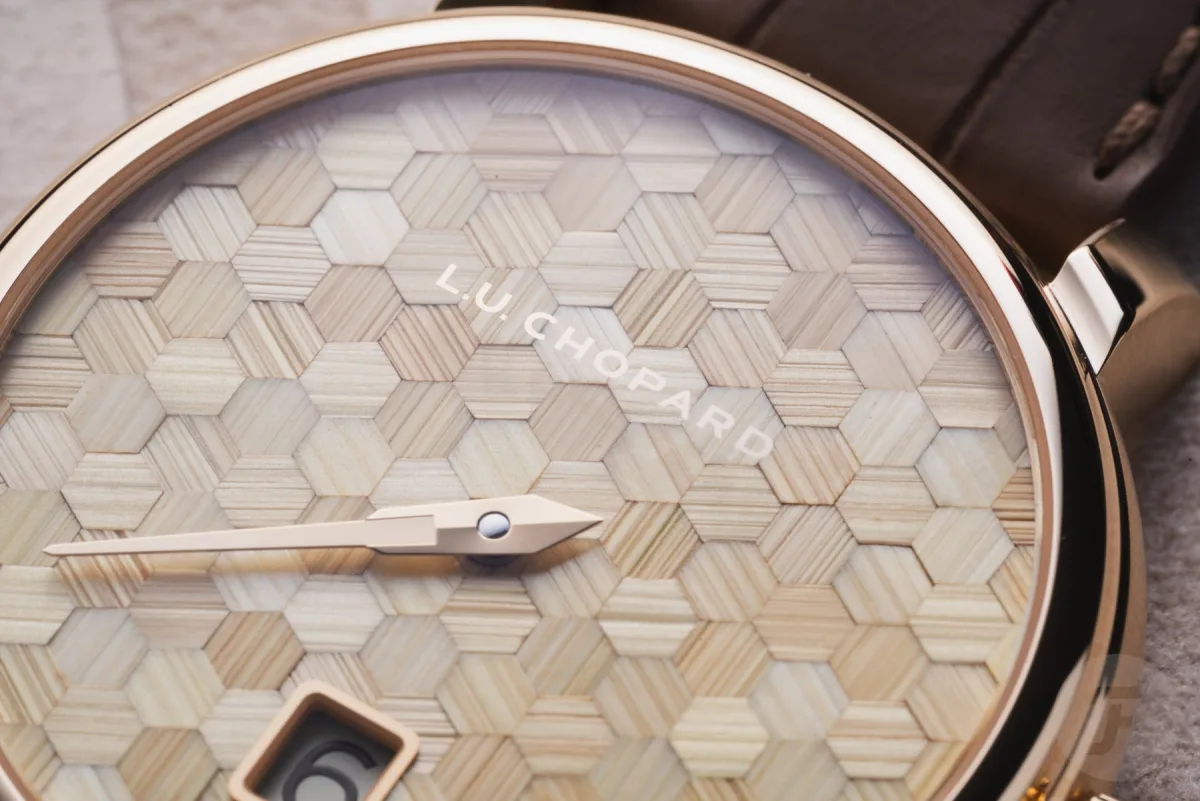 L.U.C Quattro Spirit 25 Straw Marquetry Editions