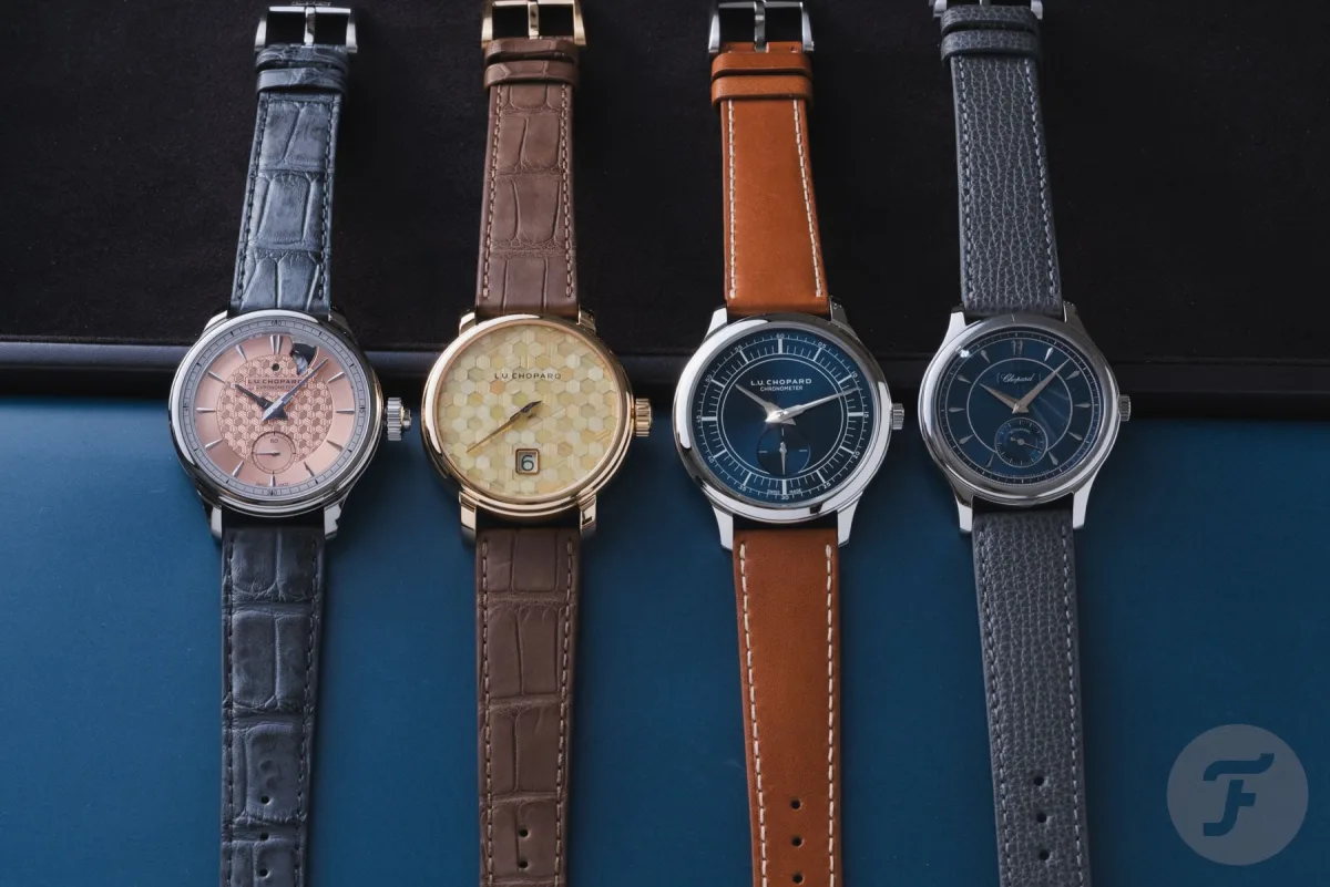 L.U.C Time Traveler One khaki dial and strap