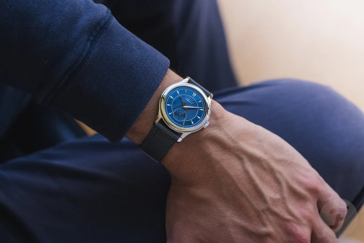 Chopard L.U.C 1860 with Areuse blue dial