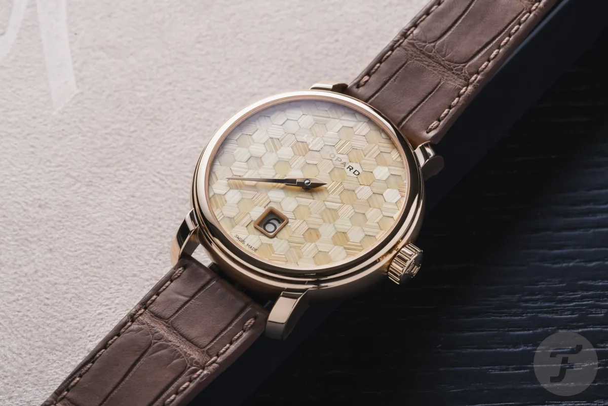 Chopard L.U.C Strike One Titanium with leather strap