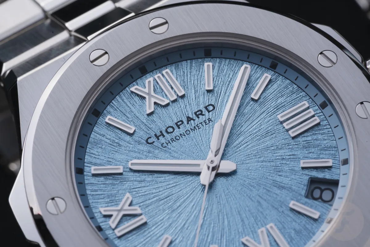 Alpine Eagle 41 with Rhone Blue dial