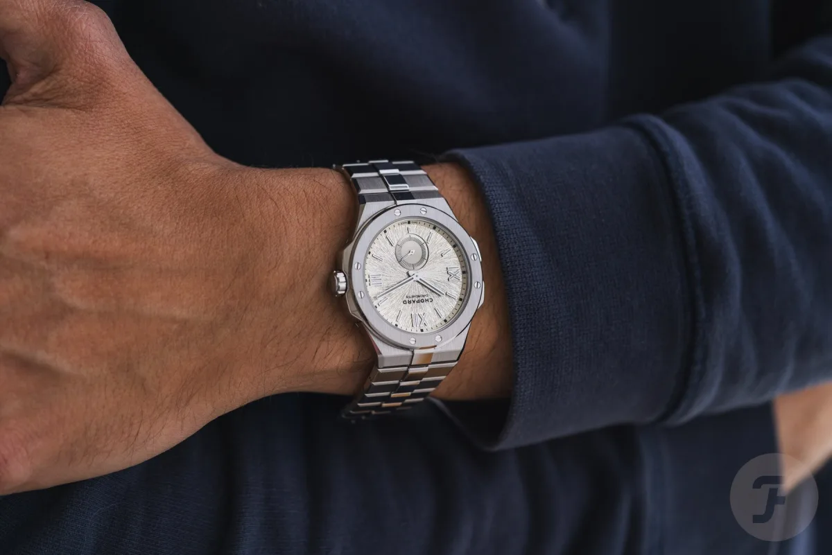 Chopard Alpine Eagle watch with integrated bracelet