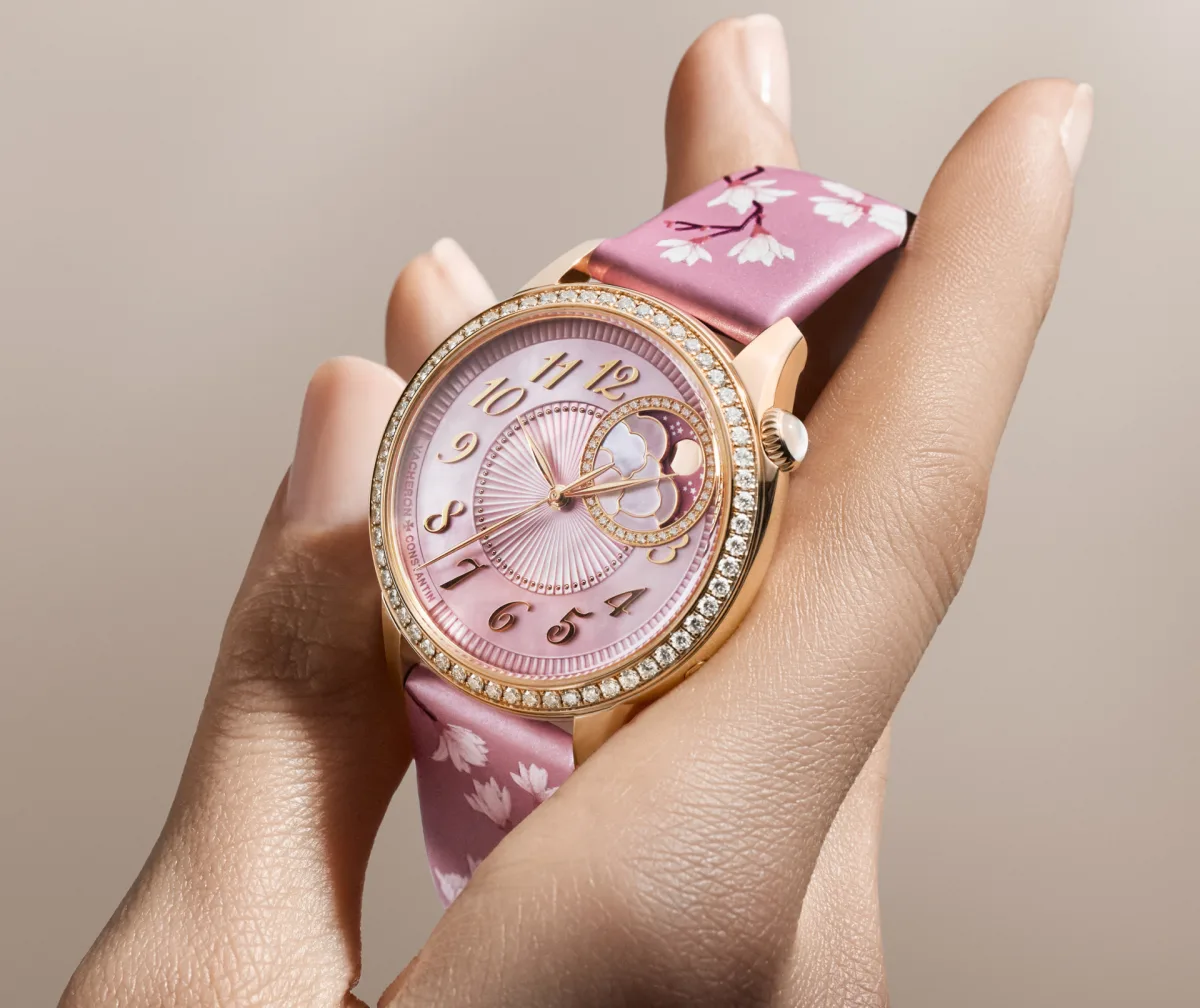 Vacheron Constantin Égérie Moon Phase Spring Blossom