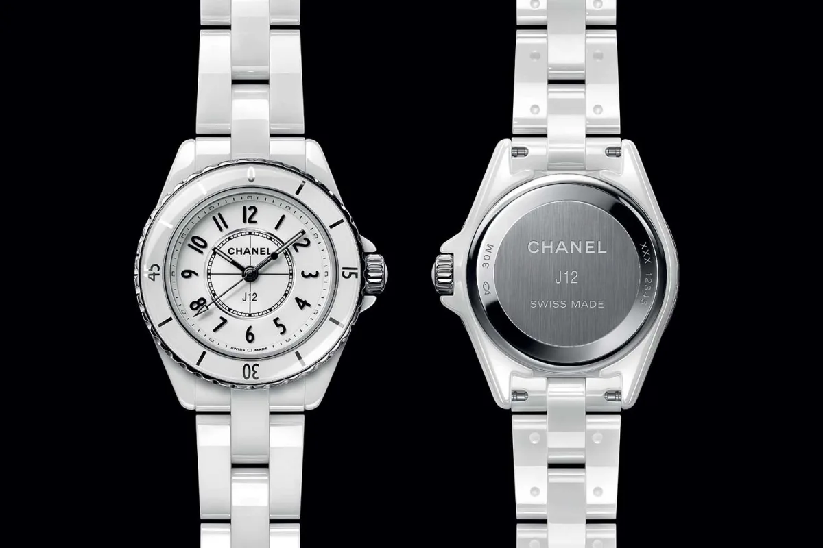 Chanel J12 watches in new sizes with ceramic materials