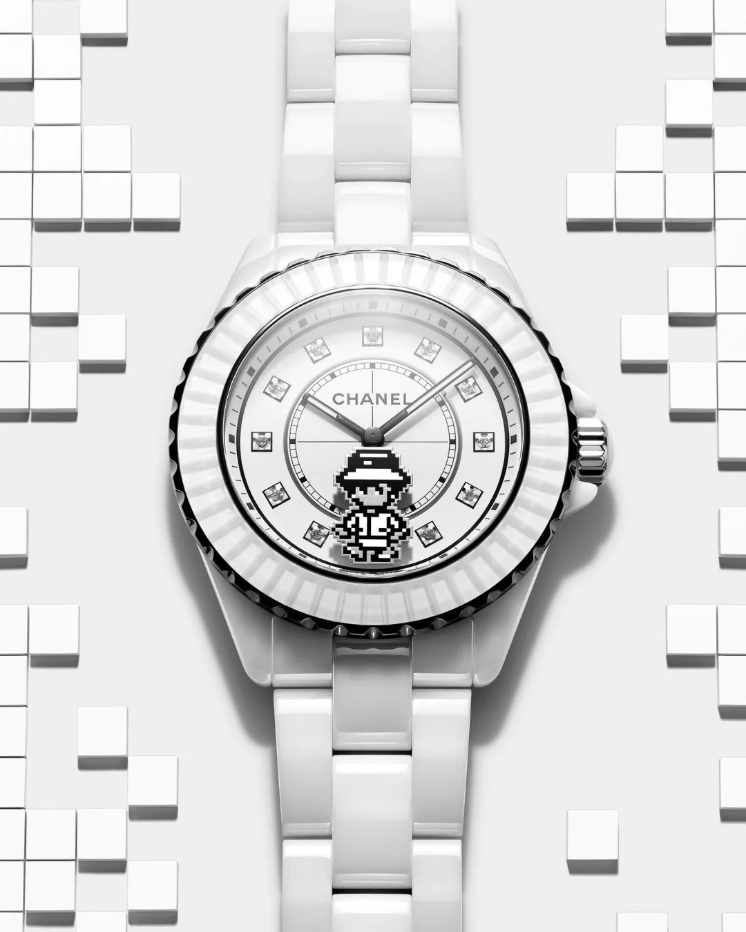 Chanel J12 Coco Game watch with unique second hand