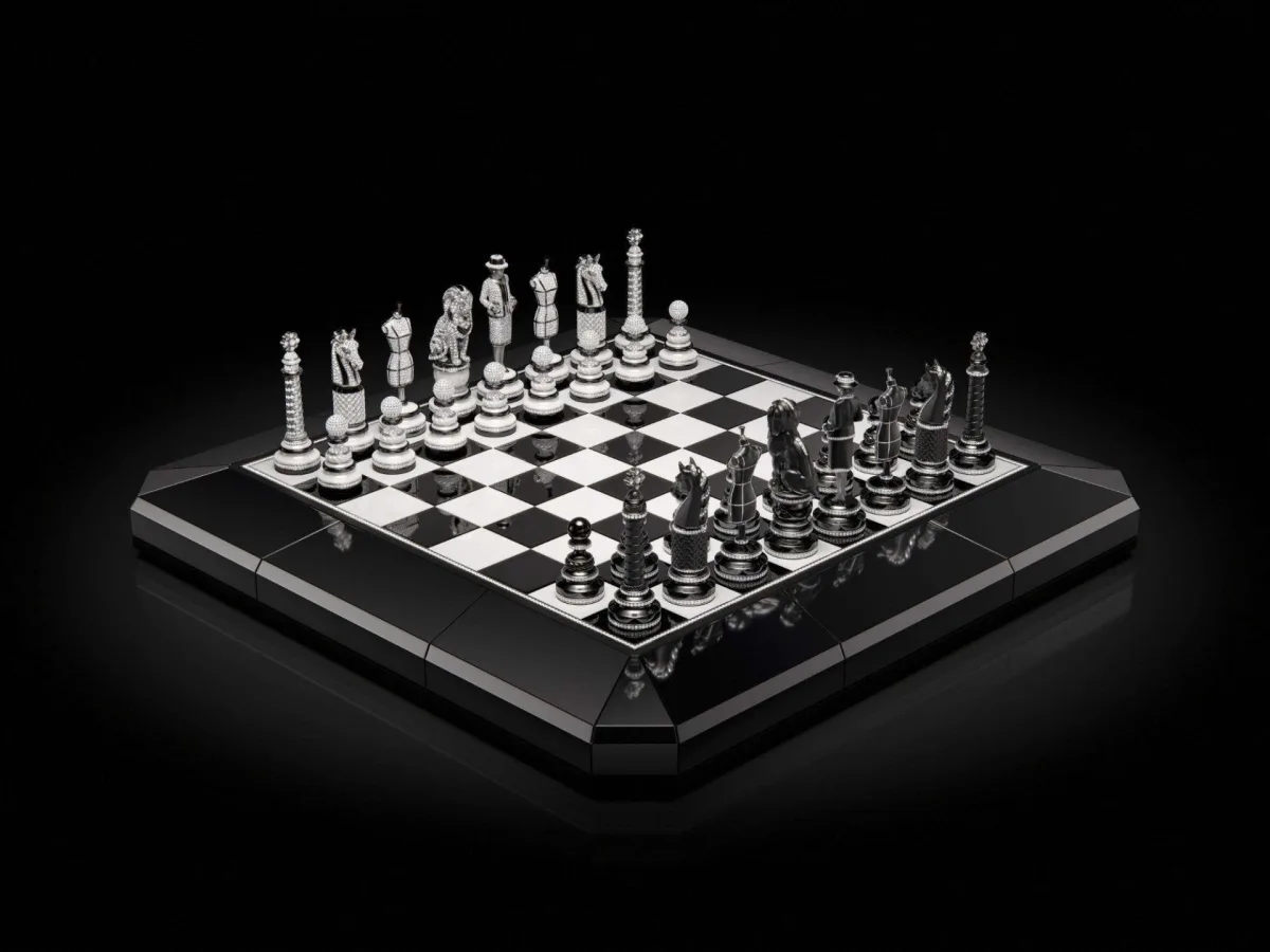 Chanel Coco Game The Chessboard styled watch