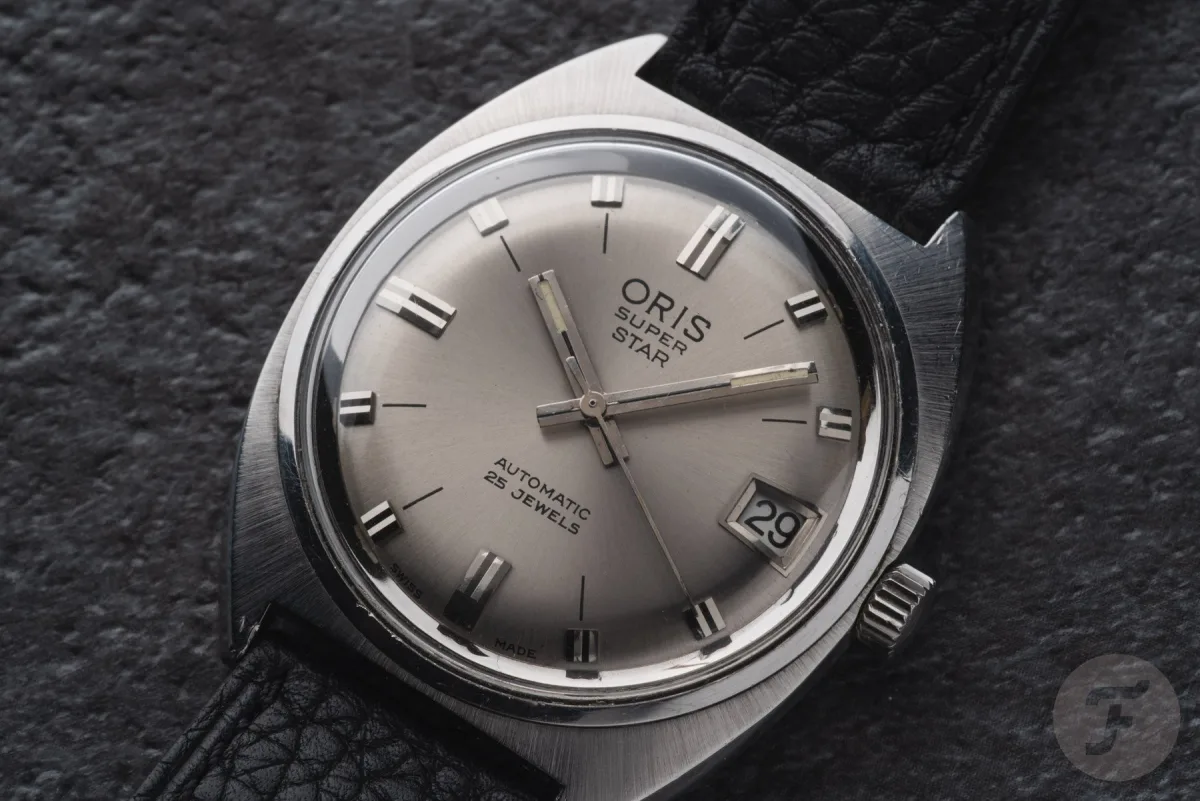 Vintage Oris Star watch image.