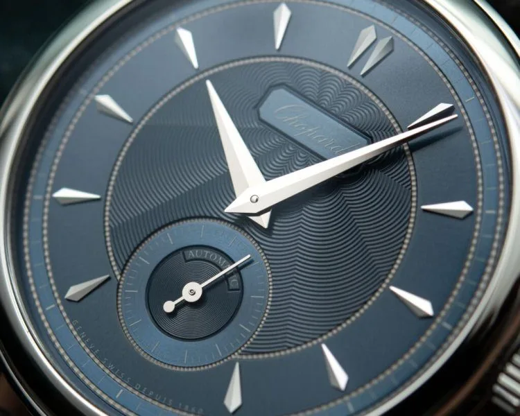 Areuse Blue dial inspired by the Areuse River