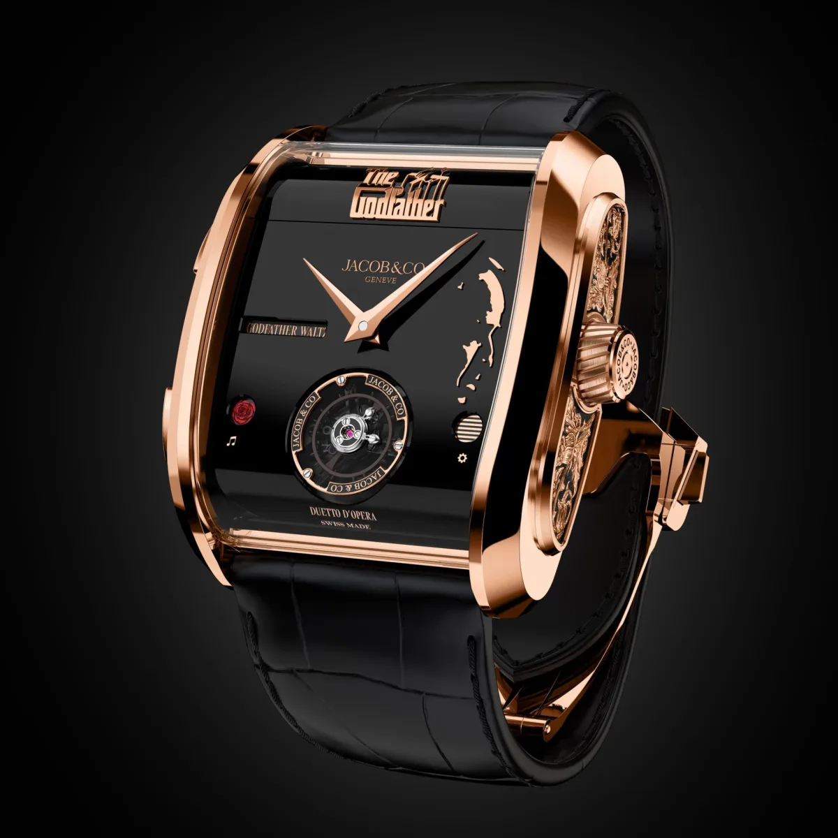 Jacob & Co. The Godfather II watch with musical elements