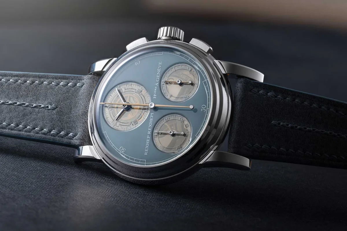 Rexhep Rexhepi RRCHF Chronograph Flyback mechanism