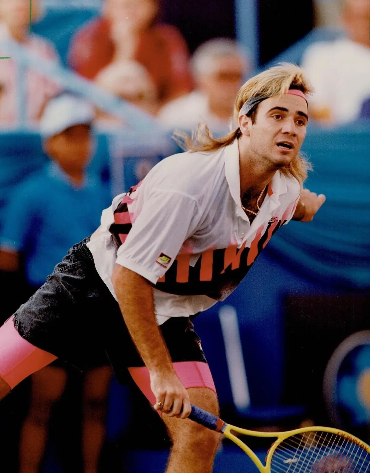 Andre Agassi's Nike Air Tech Challenge 2 Hot Lava sneakers