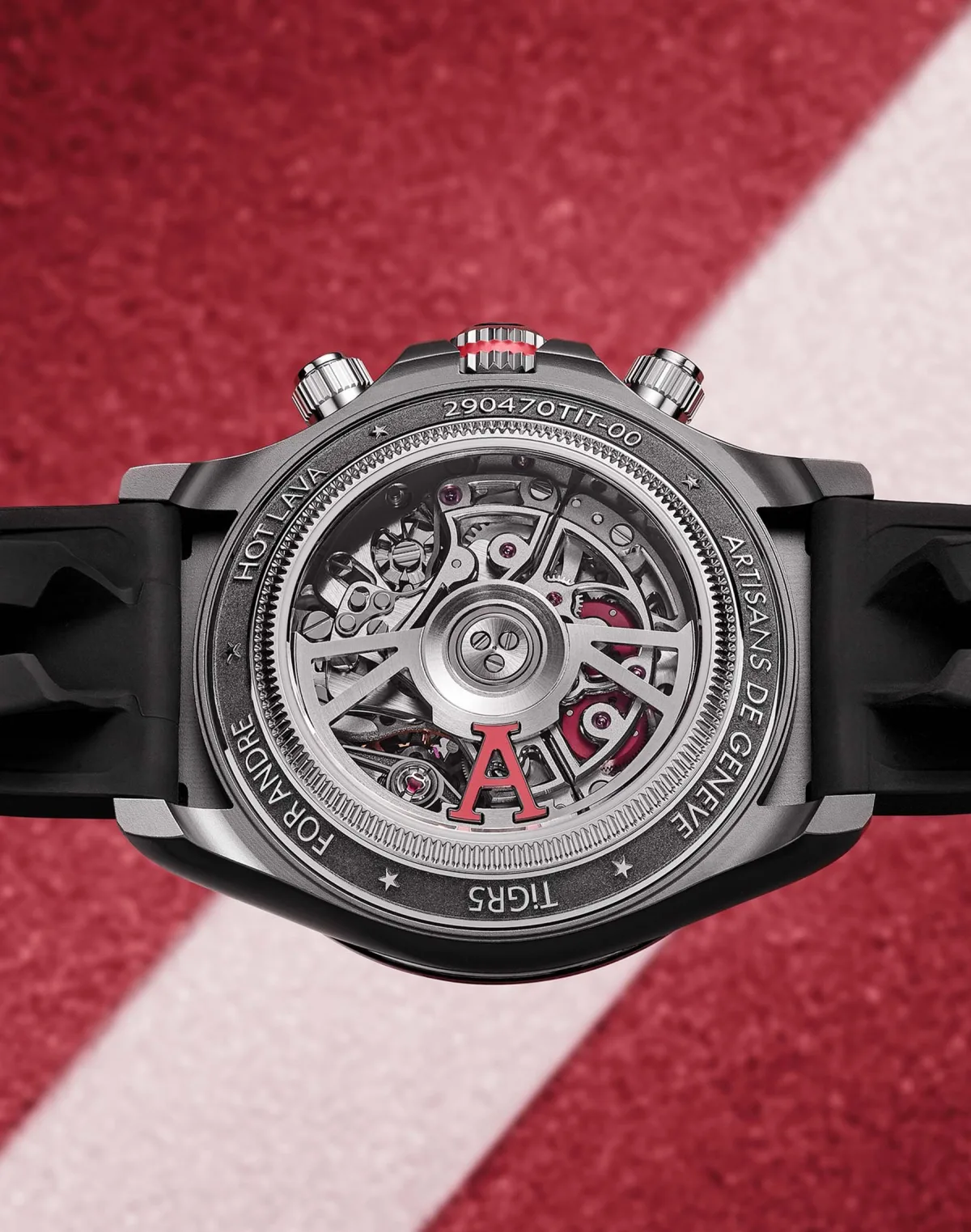 Andre Agassi playing tennis in his rebellious style