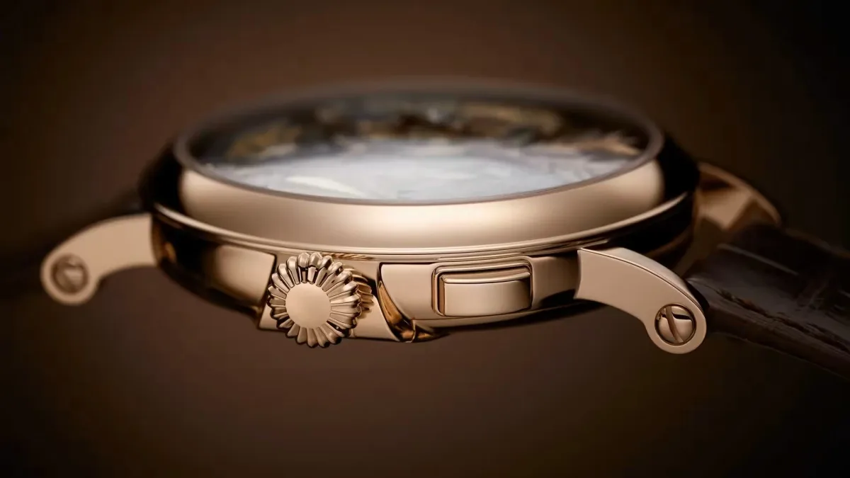 Patek Philippe 5249R-001 watch face and automaton