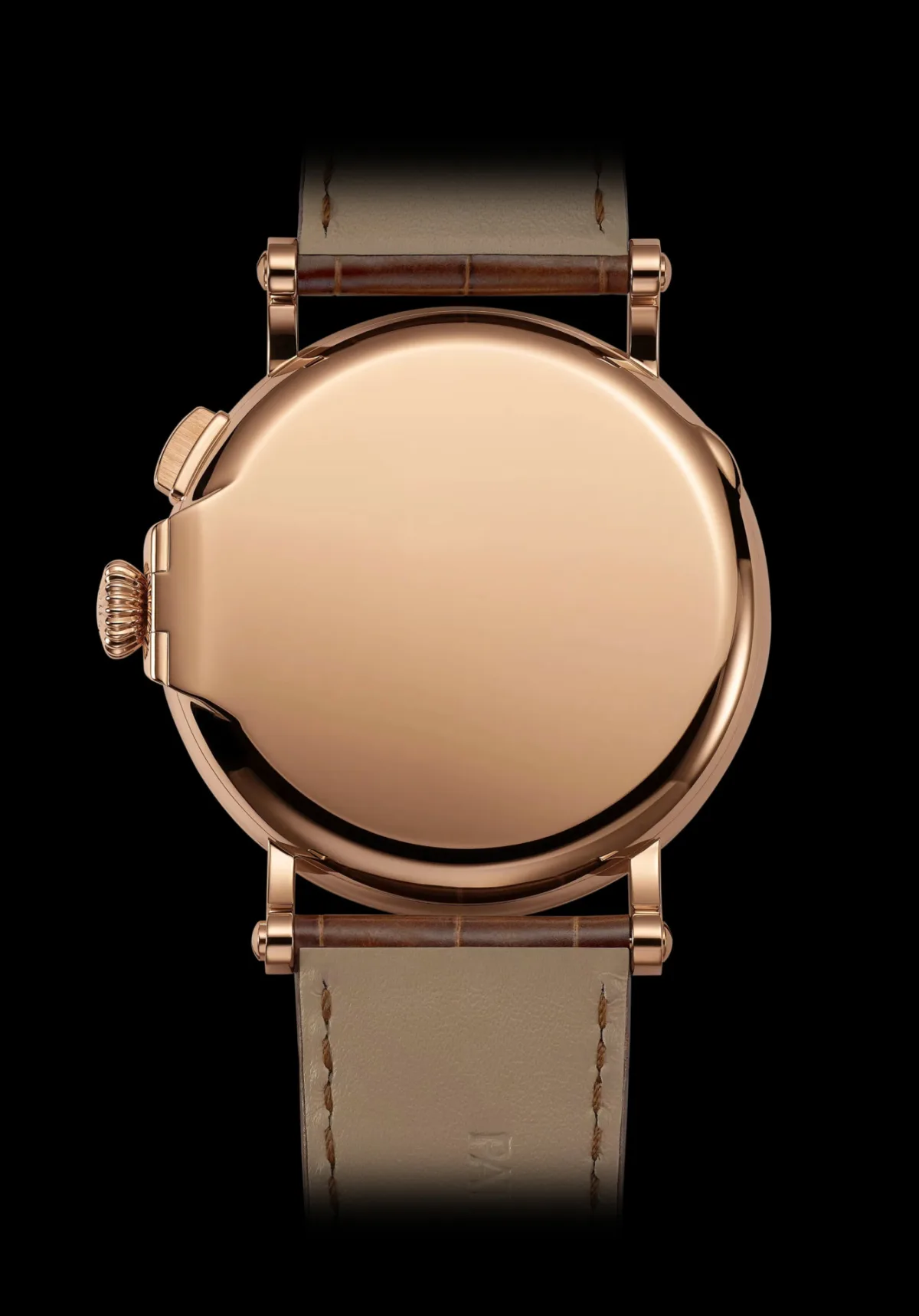 Rose gold case of Patek Philippe 5249R-001