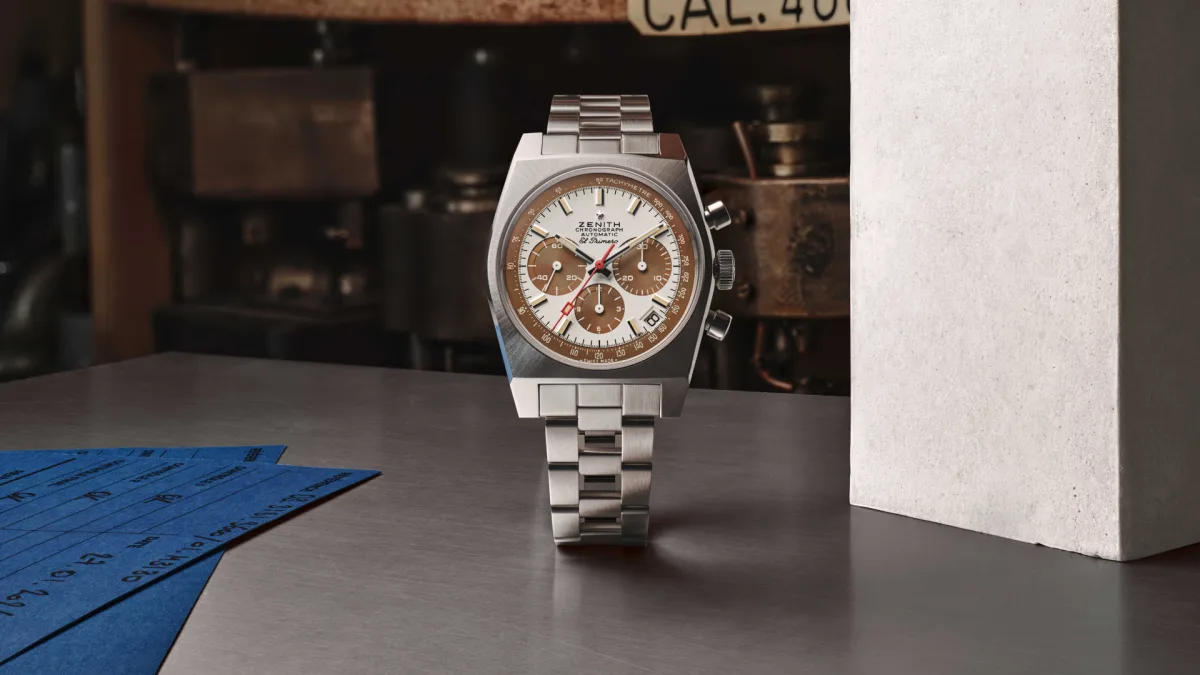 Zenith Chronomaster Revival A384 Tropical watch front view