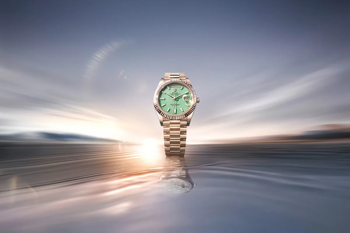 Rolex Unveils Day-Date 40 in Jubilee Gold