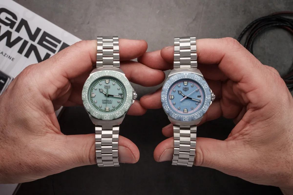 TAG Heuer Formula 1 Solargraph Pastel Collection
