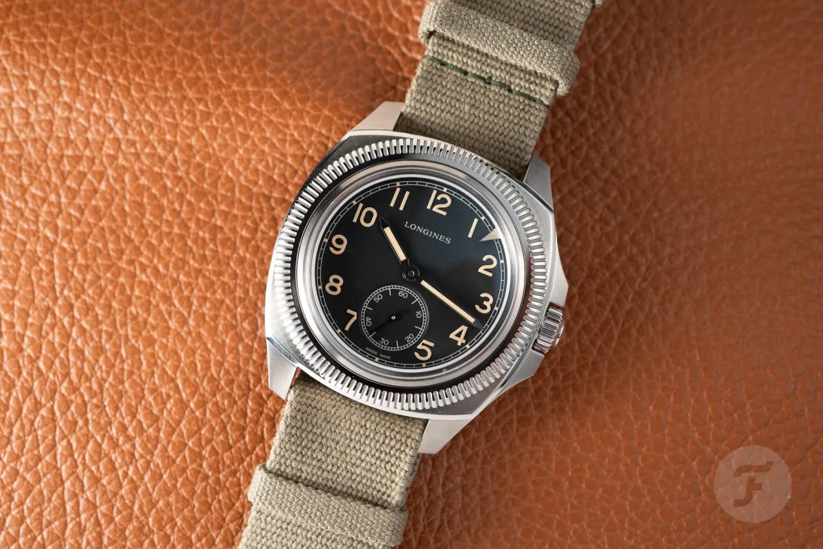 Longines Pilot Majetek dial details