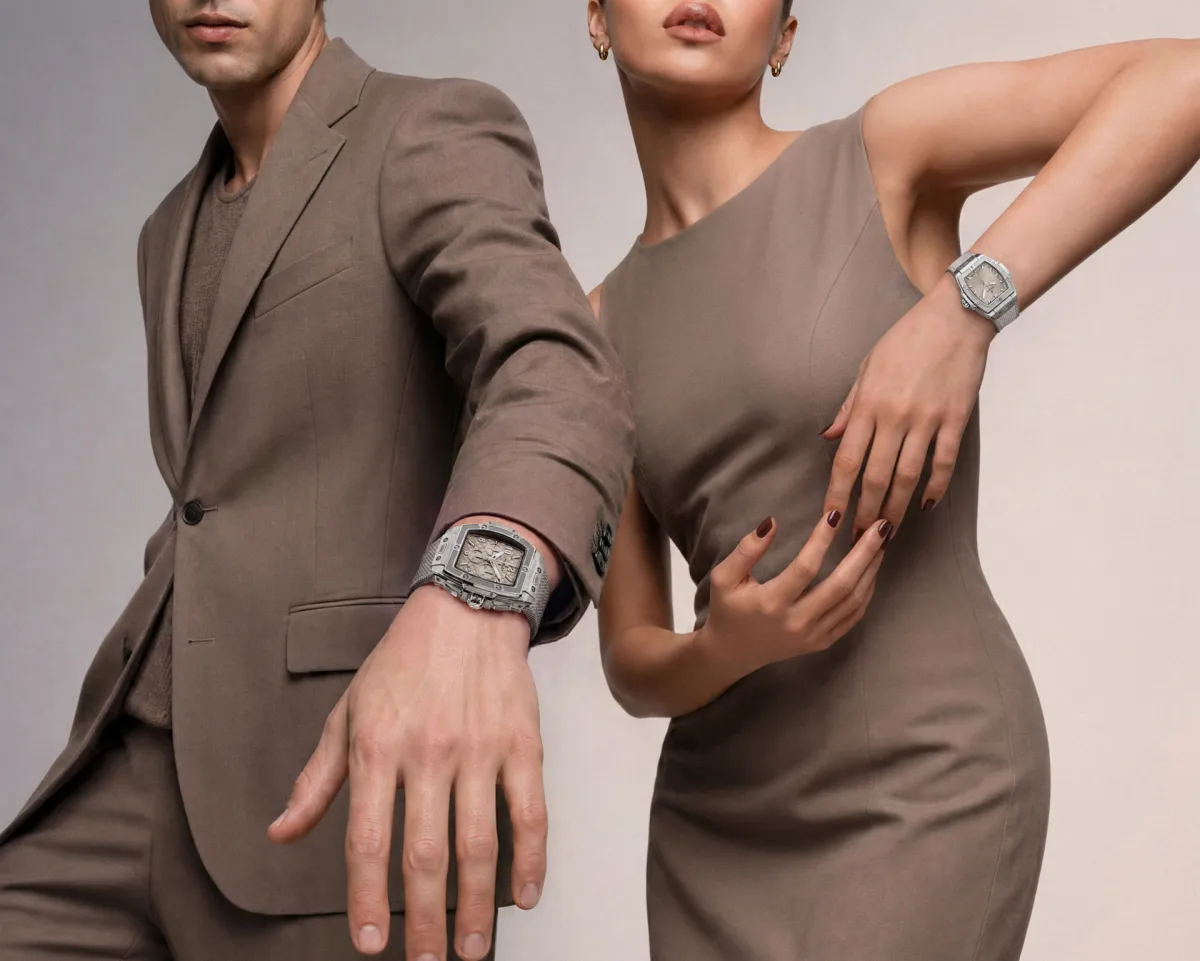 Hublot Spirit of Big Bang Essential Taupe watch with taupe color theme